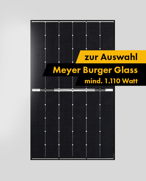 Balkonkraftwerk mit 3 Solarmodulen und APsystems EZ1-M Wechselrichter