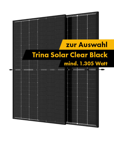 Balkonkraftwerk mit 3 Solarmodulen und APsystems EZ1-M Wechselrichter