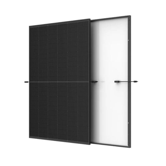 NEUHEIT: Trina Solar Full-Black: Tiefschwarzes Glas/Glas-Modul, leistungsstark und effizient